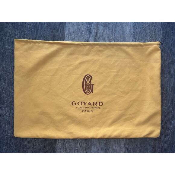 GOYARD Paris Dust Bag Authentic W23"x H14" Storage Drawstring Cover - Picture 1 of 10